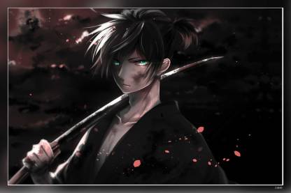 Noragami Yato Noragami Dark Warrior Anime Boys Matte Finish Poster Paper  Print - Animation & Cartoons posters in India - Buy art, film, design,  movie, music, nature and educational paintings/wallpapers at 