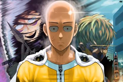 One Punch Man Saitama Anime Poster 18 x 12 inch 300 GSM Paper Print -  Movies posters in India - Buy art, film, design, movie, music, nature and  educational paintings/wallpapers at 