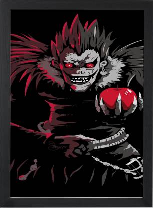 death note poster with frame ruyuk wall poster ( inch) Paper  Print - Animation & Cartoons posters in India - Buy art, film, design,  movie, music, nature and educational paintings/wallpapers at 