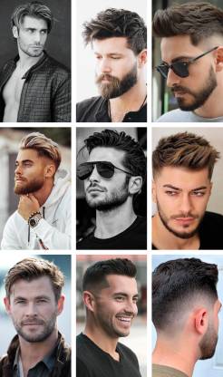 Men Hair Cutting In Salon Wall Poster||Pack of 9|| Baeber shop || wall  poster ||(12X13) Inch Rolled 3D Poster - Personalities posters in India -  Buy art, film, design, movie, music, nature