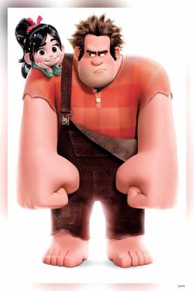 Wreck It Ralph Disney Vanellope Von Schweetz Movies Matte Finish Poster ...