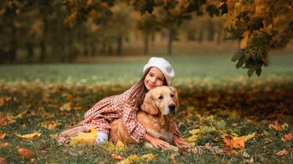 Cute Little Girl With Labrador Retriever Dog Wallpaper Wall Decor Poster Peel And Stick Poster Self Cute Little Girl With Labrador Retriever Dog Wallpaper Wall Decor Poster Peel And Stick Poster Self