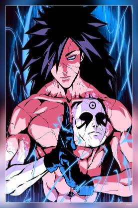 Uchiha Madara Matte Finish Poster P-15235 Paper Print - Animation ...