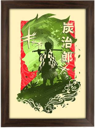 Demon Slayer Anime Total Concentration: Water Breathing Poster With