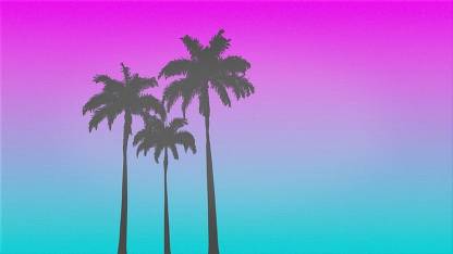 stars palm trees background hotline miami wallpaper Paper Print - Music  posters in India - Buy art, film, design, movie, music, nature and  educational paintings/wallpapers at 