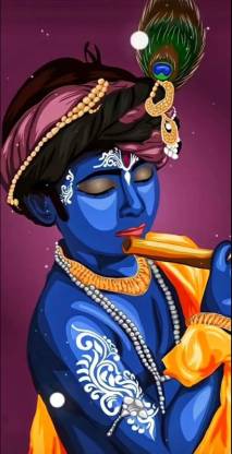Lord Krishna Hd Matte Finish Poster Paper Print - Animation & Cartoons  posters in India - Buy art, film, design, movie, music, nature and  educational paintings/wallpapers at 