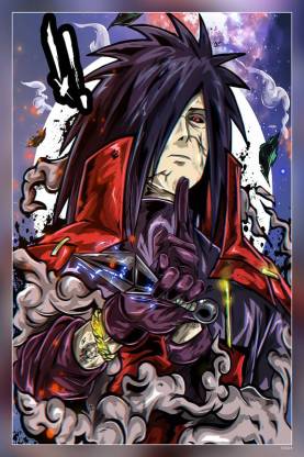 Uchiha Madara Matte Finish Poster Paper Print   Animation & Cartoons