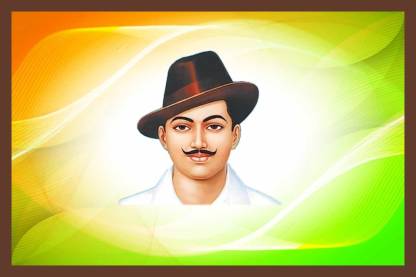 Bhagat Singh Great Indian Revolutionary Posters For Room Decoration ...