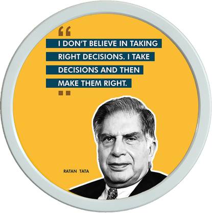 Ratan Tata Quote Photographic Paper - Quotes & Motivation posters in 
