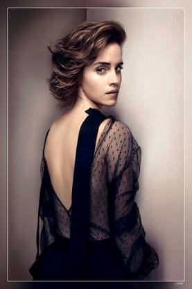 Hd Emma Watson Vintage Women Matte Finish Poster Paper Print ...