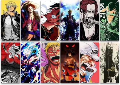 set of 12 onepiece wall poster for room anime posters ( inch)  Paper Print - Animation & Cartoons posters in India - Buy art, film,  design, movie, music, nature and educational paintings/wallpapers