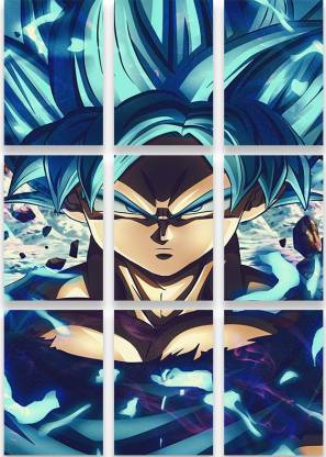 goku Block kit for your wall anime wall poster dragonball z poster - 9  Block kit Paper Print - Animation & Cartoons posters in India - Buy art,  film, design, movie, music,
