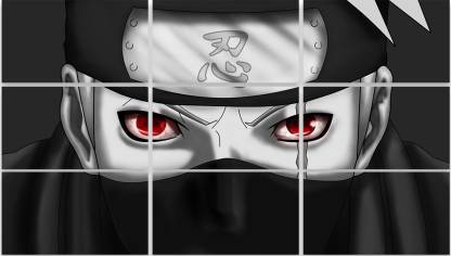 kakashi eyes Block kit for your wall anime wall poster naruto poster - 9  Block kit Paper Print - Animation & Cartoons posters in India - Buy art,  film, design, movie, music,