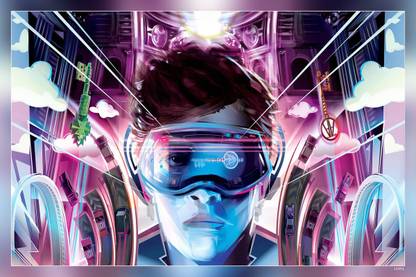 Ready Player One Hd Matte Finish Poster P-13991 Paper Print - Animation