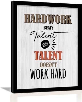 Motivational Quotes Frame for Office Wall School Study Room