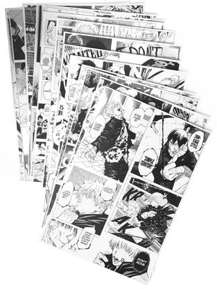 Manga Wall Collage Kit Anime Room Decor 20 PCS - Non-tearable 125 Micron Sheet A3 Size ( Manga Wall Collage Kit Anime Room Decor 20 PCS - Non-tearable 125 Micron Sheet A3 Size (
