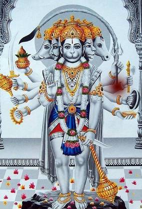 Poster Panchmukhi Hanuman Ji Series 2 Photo (Large Print, 36x24 Inches, Banner Media, Multicolor) Fine Art Print - Art & Paintings posters in India - Buy art, film, design, movie, music, nature Poster Panchmukhi Hanuman Ji Series 2 Photo (Large Print, 36x24 Inches, Banner Media, Multicolor) Fine Art Print - Art & Paintings posters in India - Buy art, film, design, movie, music, nature