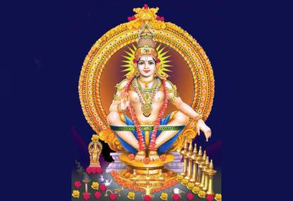 Poster Lord Ayyappa Bhagwan Ji sl12032 (Large Poster, 36x24 Inches, Banner Media, Multicolor) Fine Art Print - Art & Paintings posters in India - Buy art, film, design, movie, music, nature and Poster Lord Ayyappa Bhagwan Ji sl12032 (Large Poster, 36x24 Inches, Banner Media, Multicolor) Fine Art Print - Art & Paintings posters in India - Buy art, film, design, movie, music, nature and