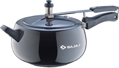 BAJAJ BAJAJ PCX 65HD Handi Anodized Induction Base PCX 65HD 5 L Induction Bottom Pressure Cooker  (Hard Anodized)