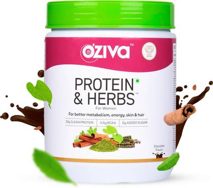 OZiva Protein & Herbs, Women, Whey Protein with Ayurvedic ...