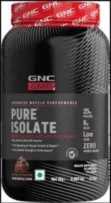 GNC AMP Pure Isolate Whey Protein Chocolate