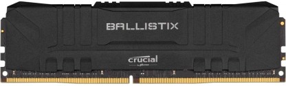 Crucial Ballistix DDR4 8 GB (Single Channel) PC SDRAM (BL8G26C16U4B ...