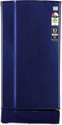 [For HDFC Credit Card] Godrej 180 L Direct Cool Single Door 2 Star Refrigerator  (Steel Blue, RD EDGE 205B WRF ST BL)