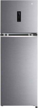 [For SBI Credit Card] LG 246 L Frost Free Double Door 3 Star Convertible Refrigerator  (Dazzle Steel, GL-T262TDSX)