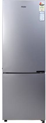 [For SBI Credit Card EMI ] Haier 237 L Frost Free Double Door 3 Star Refrigerator  (Moon Silver, HEB-243GS-P)