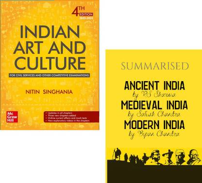 Indian Art And Culture By Nitin Singhania + Summarised Old Ncert 3