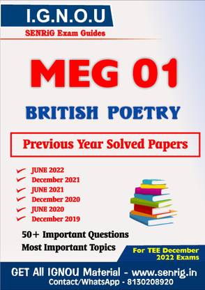 Ignou Meg 1 Previous Years Solved Question Papers British Poetry Ignou Meg 1st Year Ignou Meg Ignou Meg 1 Previous Years Solved Question Papers British Poetry Ignou Meg 1st Year Ignou Meg