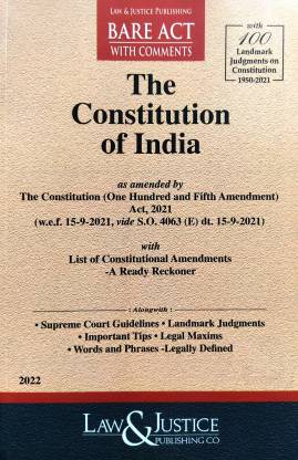 Constitution Of India (English Bare Act): Buy Constitution Of India ...