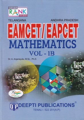 Eamcet/eapcet Mathematics Vol.1b (Ts & Ap -2023): Buy Eamcet/eapcet ...