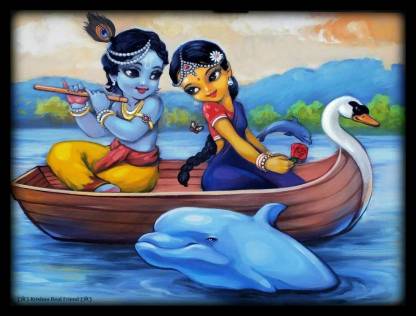 Tanish Arts Radha Krishna ji Religious Frame Price in India - Buy Tanish  Arts Radha Krishna ji Religious Frame online at 