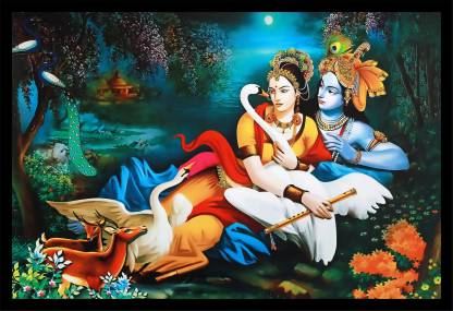 Mmory Radha Krishna Painting Religious Frame Price in India - Buy Mmory  Radha Krishna Painting Religious Frame online at 