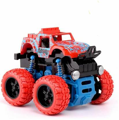 Ancientt 4WD Mini Monster Trucks Friction Powered Cars F-15 - 4WD Mini ...