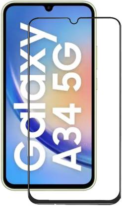 NSTAR Edge To Edge Tempered Glass for Samsung Galaxy A34 5G, Samsung Galaxy A34 5G(V6.6)