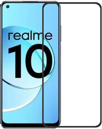 NKCASE Edge To Edge Tempered Glass for realme 10, Realme 10 4G, Realme 10 (6.4inch)