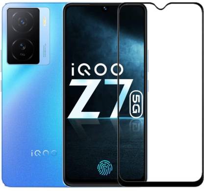 NSTAR Edge To Edge Tempered Glass for iQOO Z7 5G, iQOO Z7 5G (6.38)