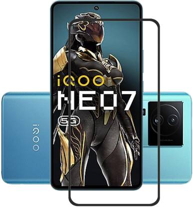 NKCASE Edge To Edge Tempered Glass for iQOO Neo 7 5G, iQOO Neo 7 5G (6.44)