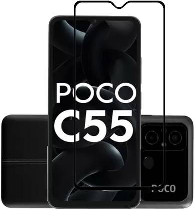 NKCASE Edge To Edge Tempered Glass for POCO C55, POCO C55 (V6.71)