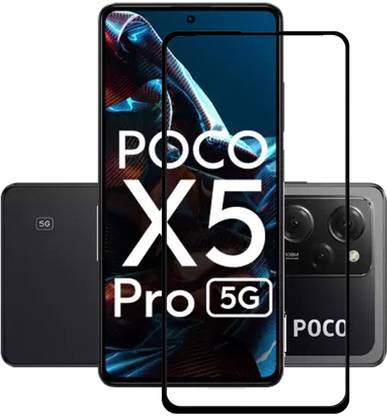 NKCASE Edge To Edge Tempered Glass for POCO F5 5G, POCO X5 5G, POCO X5 Pro 5G, (6.67")