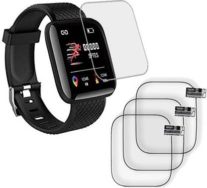 EDOMPLUS Screen Guard for SHREE NOVA ID116 Plus Bluetooth Fitness Smart  Watch for Men Women and Kids Activity Tracker - EDOMPLUS : Flipkart.com