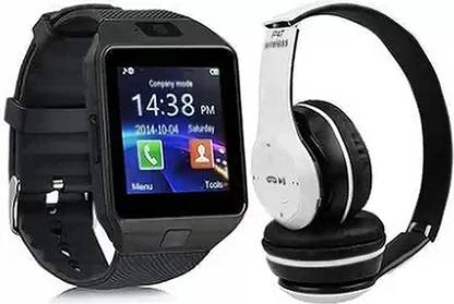 smartwatch and headphones bluetooth