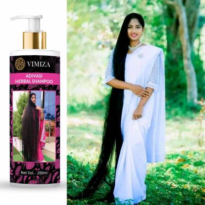 VIMIZA Adivasi Herbs Long Hair Shampoo for Thick and Healthy Hair,  Nourishing Shampoo - Price in India, Buy VIMIZA Adivasi Herbs Long Hair  Shampoo for Thick and Healthy Hair, Nourishing Shampoo Online