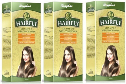 Hairfly Shampoo Mit Schwarzkümmelöl – 400 Ml, Gegen Schuppen, Für Gesundes Haarwachstum