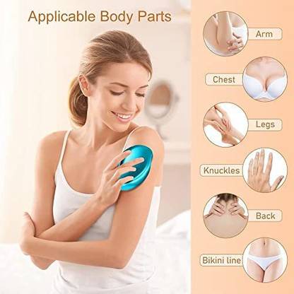 NH WORLD Crystal Hair Remover Depiladora - Crystal Hair Remover Herramienta de depilación sin dolor