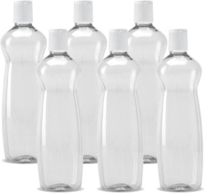 MILTON PACIFIC 1000 PET 1000 ml Bottle  (Pack of 6, Grey, PET)