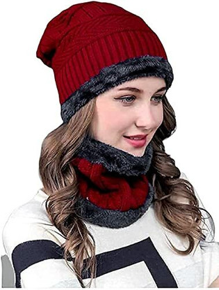 cap with neck muffler