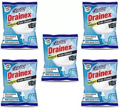 caster drainex Instant Drainage Block Remover Drain, Wash Basin ...